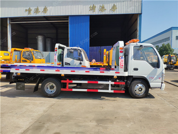 慶鈴五十鈴藍(lán)牌一拖二清障車