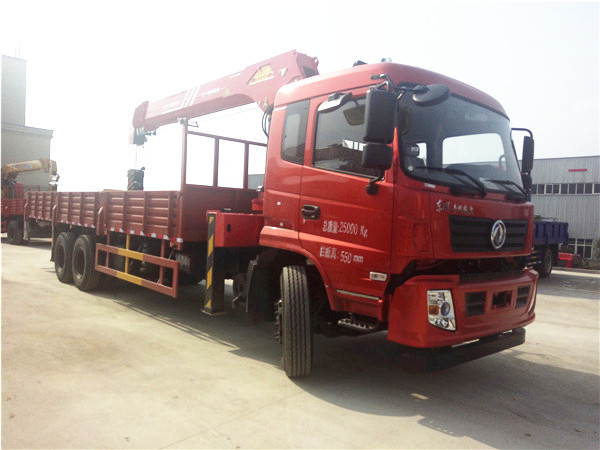 東風(fēng)后雙橋三一12噸隨車吊