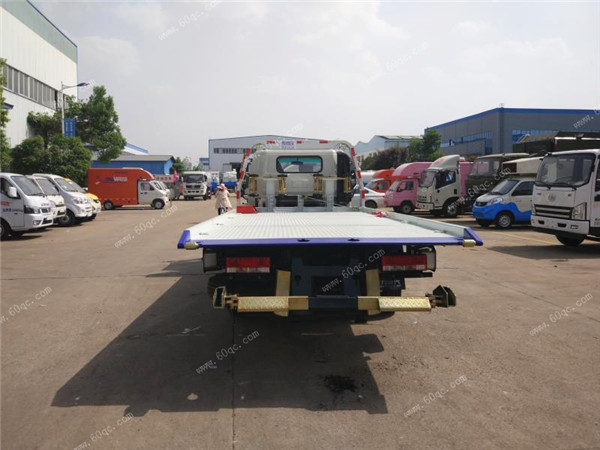 江淮駿鈴平板一拖二清障車 江淮駿鈴平板一拖二清障車