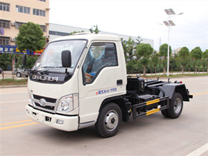 國五福田時(shí)代車廂可卸式垃圾車