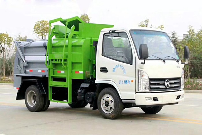 餐廚垃圾車(chē)介紹，購(gòu)買(mǎi)凱馬藍(lán)牌餐廚垃圾車(chē)好處