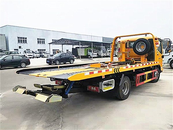 福田奧鈴一拖二藍牌清障車